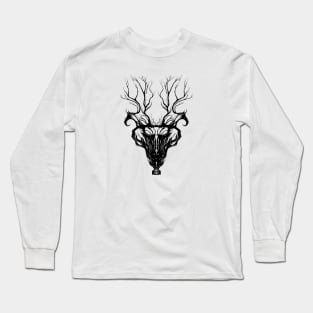 Deer spirit skull Long Sleeve T-Shirt